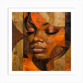 African Woman 80 Art Print