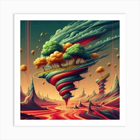 Psychedelic Art 2 Art Print