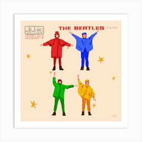 Beatles - Help Album 1 Art Print