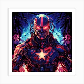 Captain America 2 Art Print