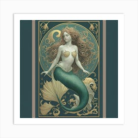 Mermaid 11 Art Print