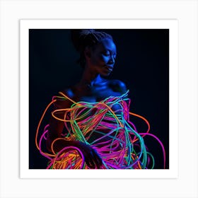 Glow In The Dark Art Print