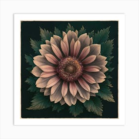 Dahlia Art Print