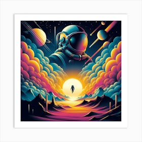 Space Art 1 Art Print