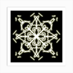 Snowflake Art Print