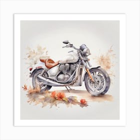 Motorcycle 1 Art Print