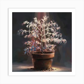 Tree In A Pot Art Print