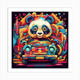 Panda Bear 9 Art Print