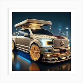 Gucci Truck Art Print