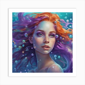 Mermaid 19 Art Print