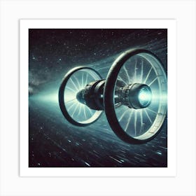 Aurora Phantom Silent Propulsion Art Print