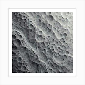 Abstract Moon Art Print