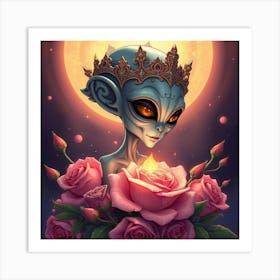 Alien Queen Art Print