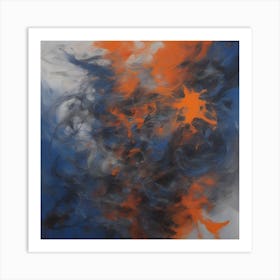 orablue Art Print