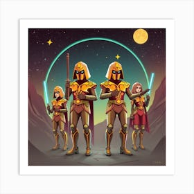 Star Wars Clone Troopers Art Print