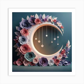 Ramadan Kareem Mubarak Lanterns 3 Art Print