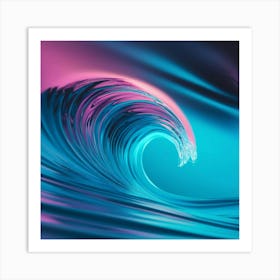 Huge Wave Art Print