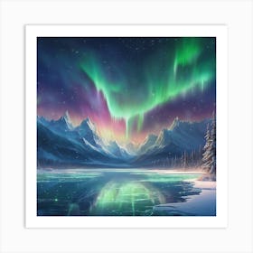 Aurora Borealis 3 Art Print