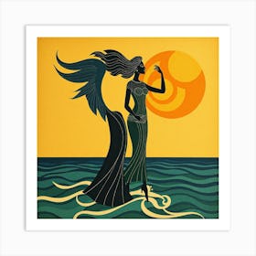 Mermaid 4 Art Print