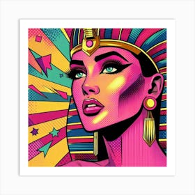 Pop Egyptian Joud Harmony Art Print