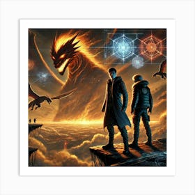 Episode 10 Shadows Rising Title Art Print