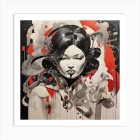 Asian Woman Art Print