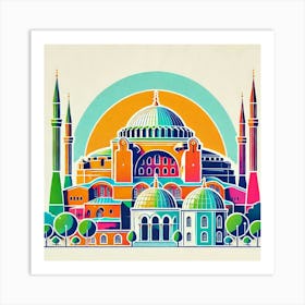 Hagia Sophia 1 Art Print