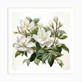 Magnolia Art Print