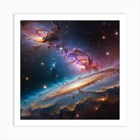 Nebula Art Print