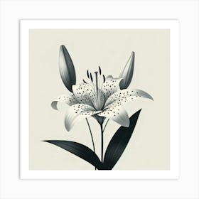 Lily Creative Art Art Print