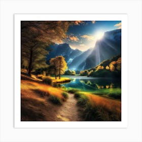 Switzerland 3 Art Print