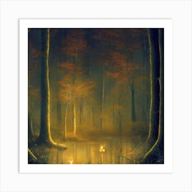 Fairytale Forest 5 Art Print