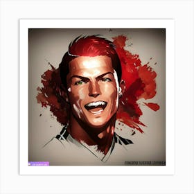 Cristiano Ronaldo Art Print