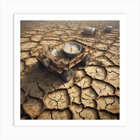 Arid Desert 9 Art Print