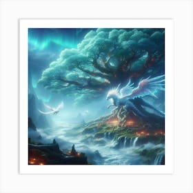 Dragon Tree Art Print