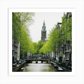 Amsterdam Canals 1 Art Print