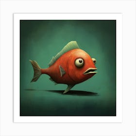 Cute Fish 1 Art Print