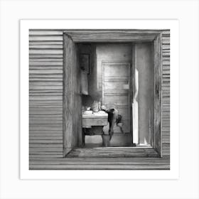 Window In A House Art Print