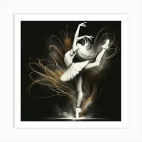 Ballerina 5 Art Print