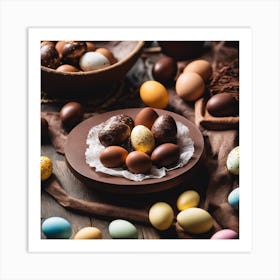 Easter Eggs 6 Art Print