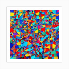 Abstract paint for your wall Art Print