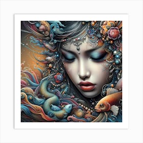 Psychedelic Art 20 Art Print