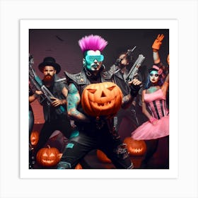 Halloween Party6 Art Print