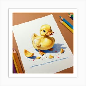 Duckling 6 Art Print