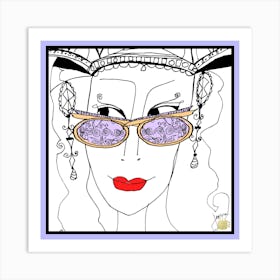Queens In The Game Jessica Stockwell 7  by Jessica Stockwell Art Print