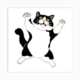 Cat Jumping 2 Poster