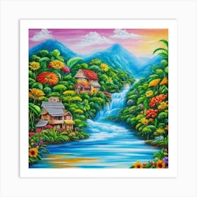 Tropical Paradise 9 Art Print