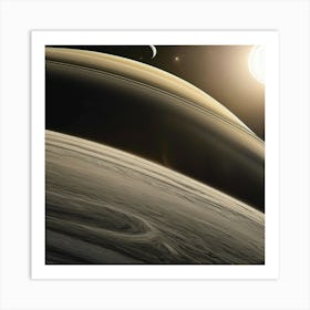 Saturn 12 Art Print