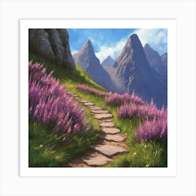 Path To Scotland Art Art Print