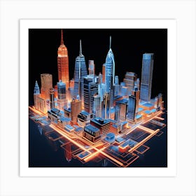 New York City 7 Art Print